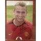 Signed photo of Eddie Johnson the Manchester United footballer. 